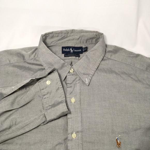 Ralph Lauren Other - Ralph Lauren Yarmouth Shirt Button Down Mens Long Sleeve‎ Dress Shirt Size 40